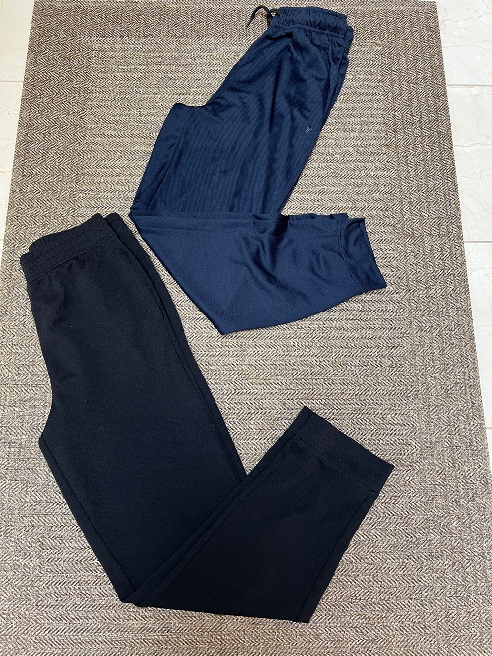 Old Navy Navy and Black Kids Go Dry Jogger Pants Set